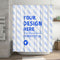 Cortina de Baño Impermeable Secado Rápido 72x72 Pulgadas