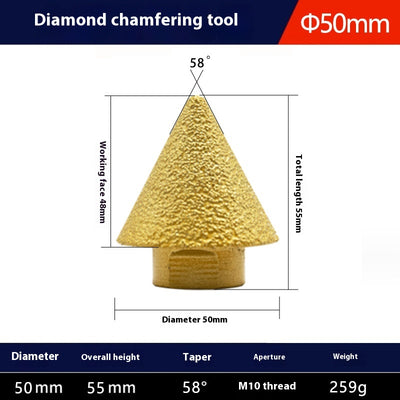 Máquina de Biselado Diamantado para Cerámica, Mármol y Perforación - Image 8