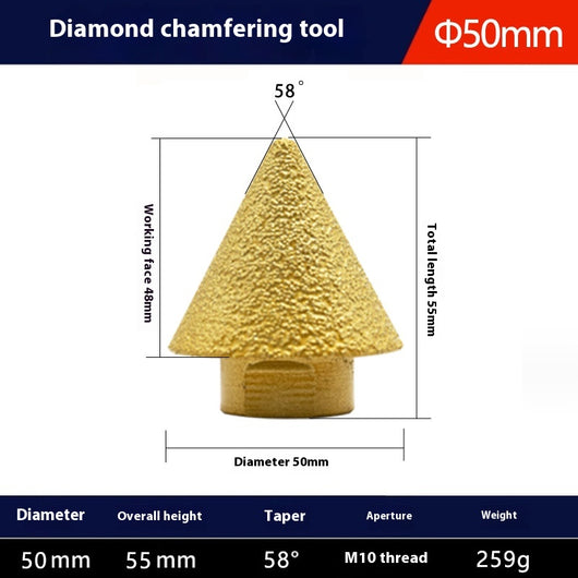 Máquina de Biselado Diamantado para Cerámica, Mármol y Perforación - Image 8