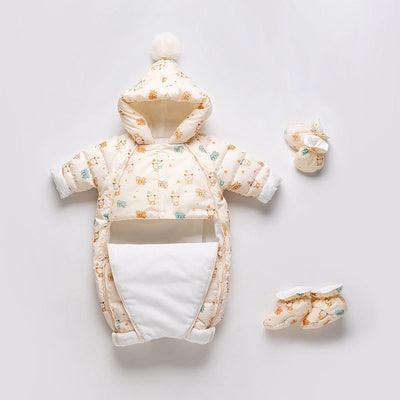 Mameluco Acolchado con Plumón para Bebé - Diseño Impreso - Image 7