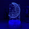 Lámpara LED 3D Táctil con Control Remoto