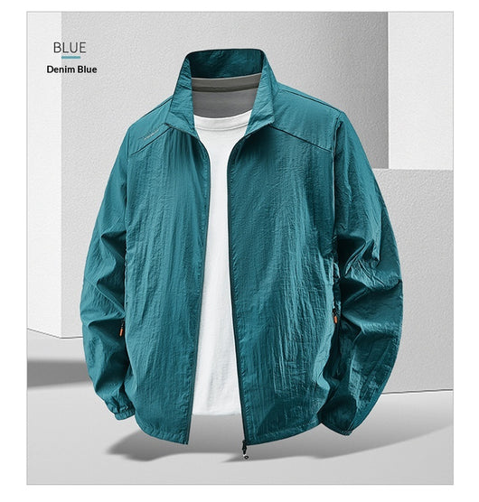Chaqueta Casual Protección Solar para Hombre - Talla Grande Ultraligera - Image 19