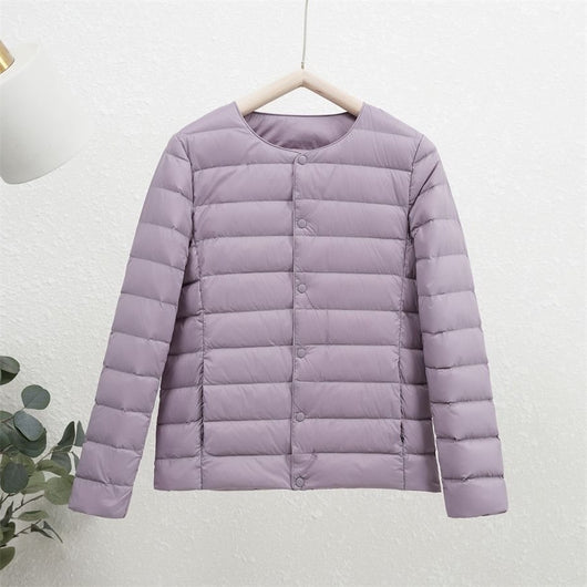 Chaqueta Térmica Ligera Cuello Redondo para Mujer - Image 21