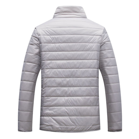Chaqueta Acolchada para Hombre con Capucha y Colores Pastel - Image 7