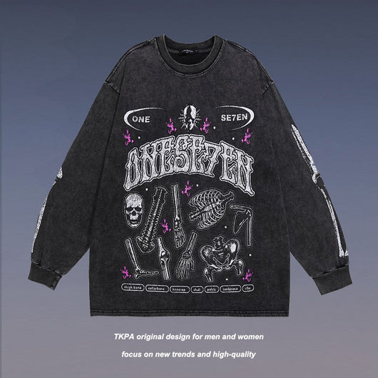 Remera Manga Larga Efecto Desgastado - Image 18
