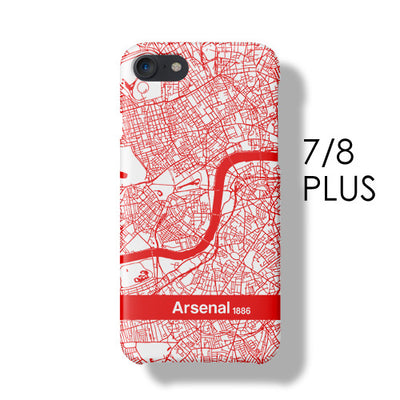 Funda Compatible con Apple - Diseño Mapa Arsenal Red Devils Liverpool - Image 20