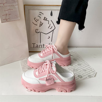 Zapatos de Tacón Bajo Arrastrable sin Talón para Mujer - Diseño Coordinado - Image 16