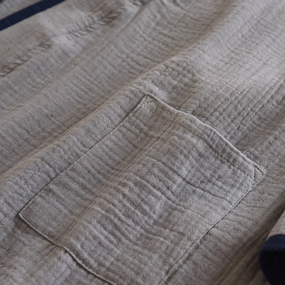 Pijama Kimono Hanfu de Algodón Puro para Hombre - Image 28