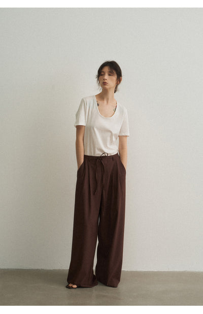 Pantalones Anchos Cómodos sin Cintura Ajustable Antiojeras - Image 23