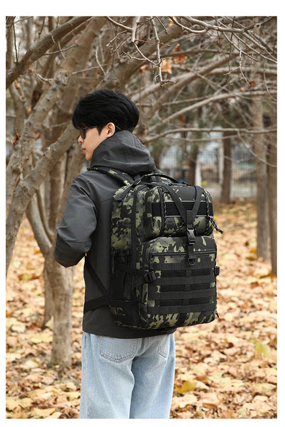 Mochila de Viaje Impermeable Multifuncional para Hombre - Image 20