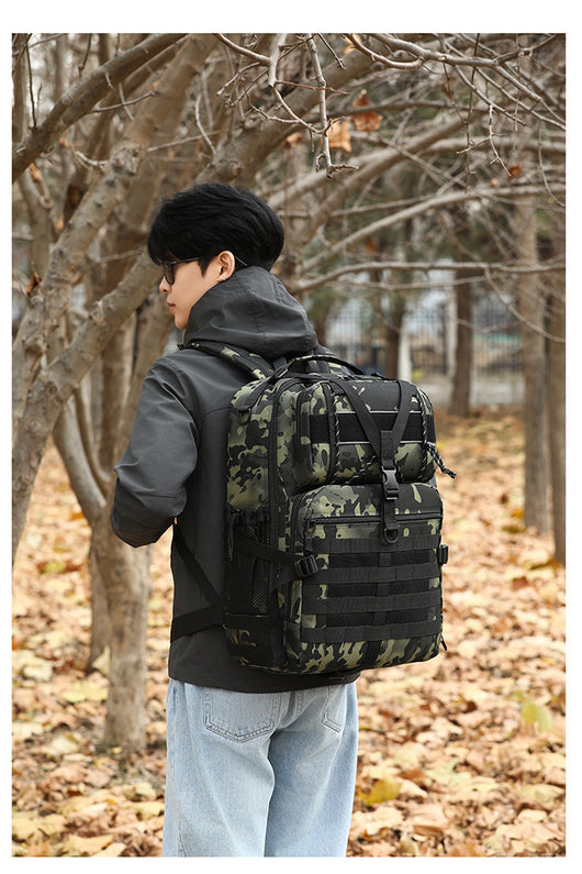 Mochila de Viaje Impermeable Multifuncional para Hombre - Image 20