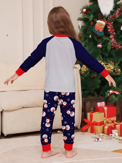 Pijamas Navideños Familiares a Juego con Diseño de Muñeco de Nieve - Image 16