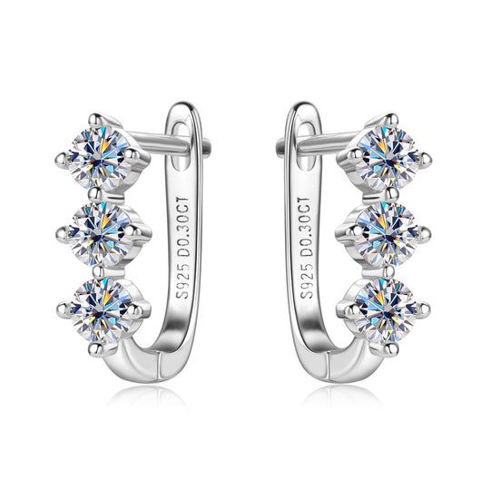 Aretes de Moissanita para Mujer - Elegancia y Sofisticación - Image 5