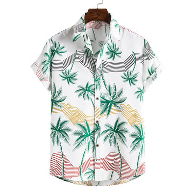 Camisa Hawaiana Manga Corta para Hombre - Image 34