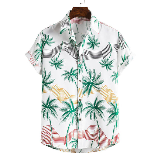 Camisa Hawaiana Manga Corta para Hombre - Image 34