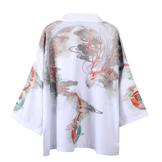 Cardigan Estilo Kimono Japonés con Mangas Tres Cuartos - Image 6