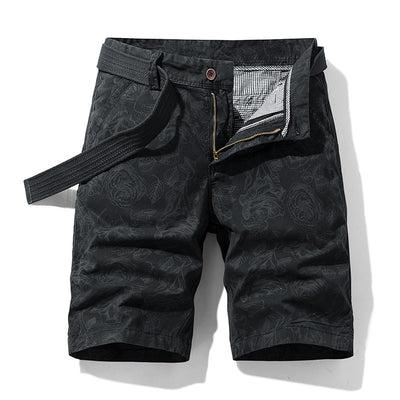 Pantalones Cortos Hombre Estilo Coreano Tendencia Verano - Image 4