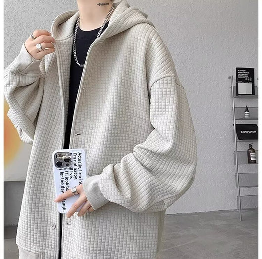 Cardigan de Pana Texturizada para Hombre - Otoño/Invierno - Image 17