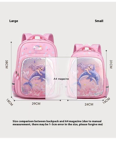 Mochila Infantil de Sirena, Impermeable y Ergonómica - Image 10