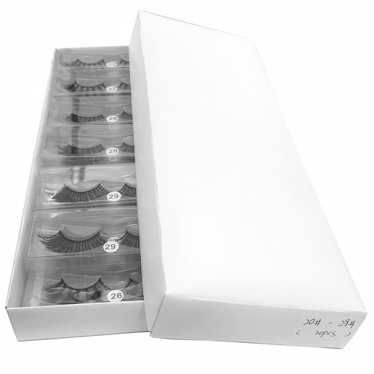 Set de Pestañas Naturales Tipo Cruzado con Fibra Premium - Image 15