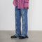 Jeans para Mujer con Cortes y Dobladillo Quemado