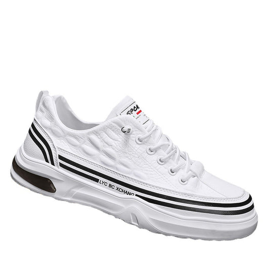 Zapatillas Deportivas Blancas de Lona para Jóvenes - Slip-on Casual - Image 5