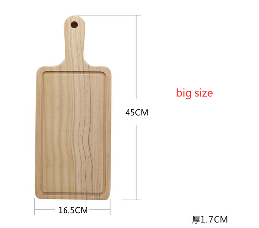 Tablas de Corte de Madera Natural con Asa - 2 Tamaños para Cocina y Panadería - Image 6