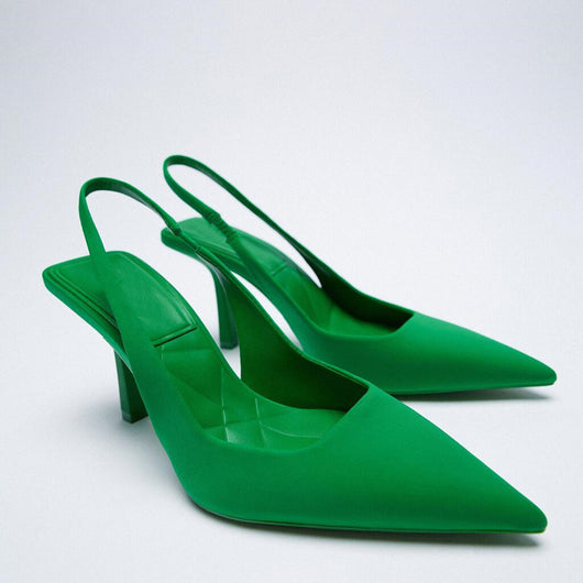 Sandalias Romanas Stiletto con Tira de Tobillo para Mujer - Image 4