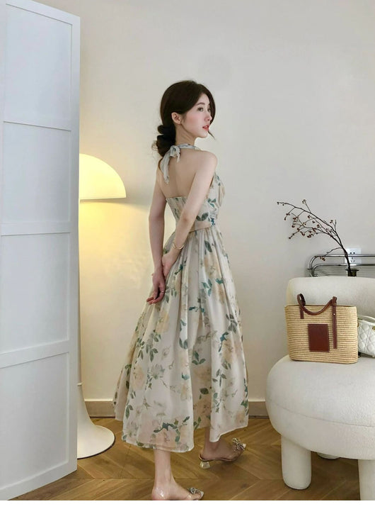 Vestido Floral Fragmentado para Niña - Estilo Celebridad - Image 7