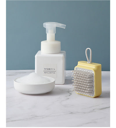 Cepillo Multifuncional para Baño de Mascotas - Peine Deslanador y Masajeador - Image 19