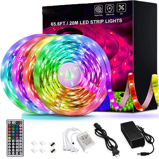 Tira LED RGB 5050 5M con Control Remoto - Iluminación Decorativa Flexible para TV y Habitación - Image 13