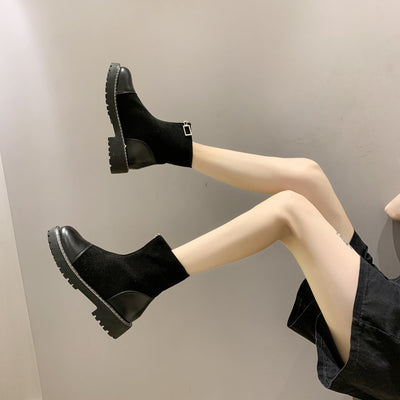 Botas Cortas Infantiles Planas Elegantes y Cómodas - Image 3