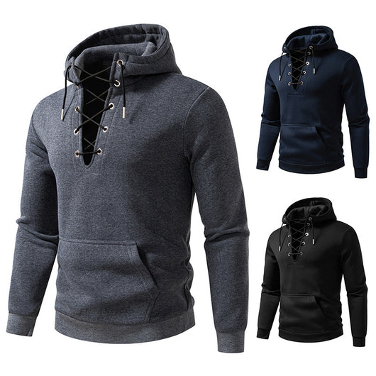 Sudadera con Capucha y Cierre de Cremallera para Hombre - Image 3