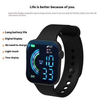 Reloj Deportivo Led Pantalla Grande para Parejas y Estudiantes - Image 16