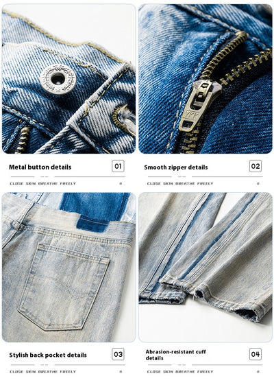 Pantalones Denim Rectos Oversize para Hombre - Image 11