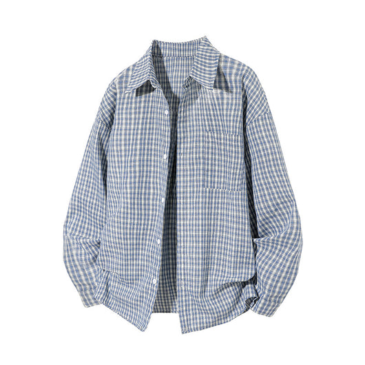 Camisa de Cuadros Manga Larga Tallas Grandes para Hombre - Image 5