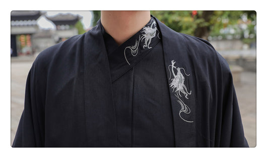 Set de Pareja Hanfu Estilo Antiguo - Conjunto Estudiante Tradicional - Image 27