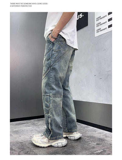 Jeans con Estructura Anticolisión de Sello Tridimensional en Acero - Image 9