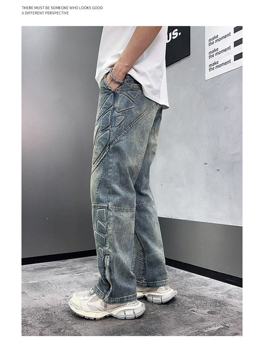 Jeans con Estructura Anticolisión de Sello Tridimensional en Acero - Image 9