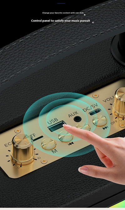 Parlante Portátil M3201 con Bluetooth de Alta Potencia - Image 8