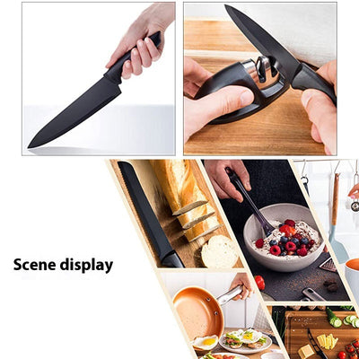 Juego de 7 Cuchillos de Acero Inoxidable Profesional para Cocina - Image 4