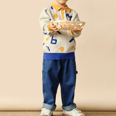 Suéter de Punto de Algodón Ligero para Niño - Image 3