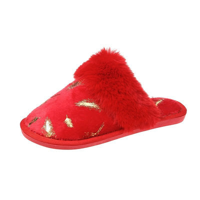Pantuflas de Felpa Plus Size para Mujer - Algodón Suave Estilo Europeo - Image 9