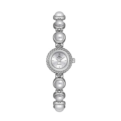 Reloj Pulsera Perlas Elegancia Temperamento para Mujer - Image 7