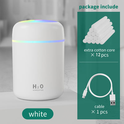 White cylindrical cotton wick, likely a replacement part for a humidifier or aroma diffuser. - Image 34