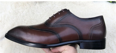 Zapatos de Cuero Grabado para Traje Ejecutivo - Image 13