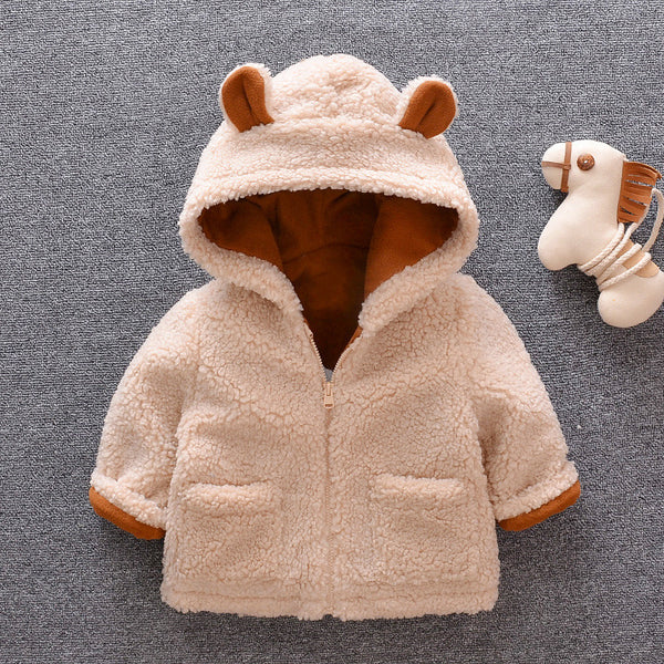 Chaqueta de Polar Teddy para Niños - Comodidad y Calidez