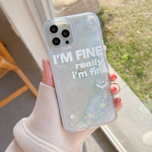 Funda Protectora con Efecto Quicksand y Brillo Acrílico - Image 5
