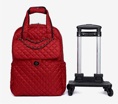 Mochila Trolley Impermeable de Tela Oxford Plegable y Ultraligera - Image 12