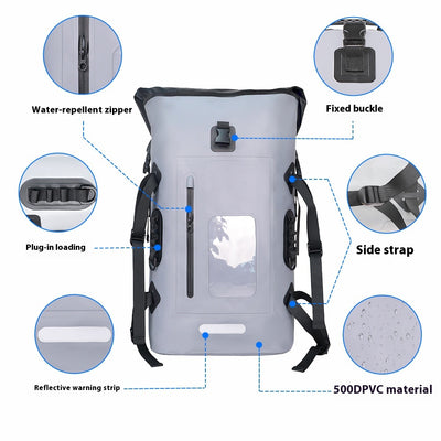 Mochila Impermeable de Gran Capacidad para Camping y Senderismo - Image 3